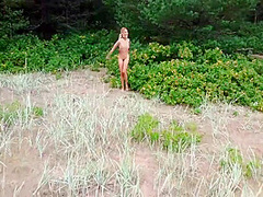 On The Beach. Funny And Dynamic Video About Nude Shooting Of Girls On The Seashore. 10 Min