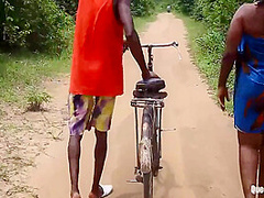 I Met The Prince On My Way Back From Firewood, He Offered To Carry Me On His Bicycle To Where We Fucked 10 Min