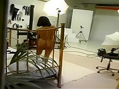 Indian Woman In Erotic Lingerie And Black Stockings