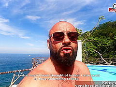 Business Man pick up german slut in holday for real sexdate