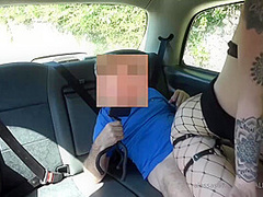 Short Haired Babe In Erotic, Black Fishnets, Alessa Is