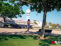 A Stranger Gives Me A Handjob Through