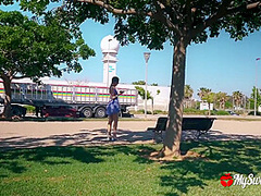 A Stranger Gives Me A Handjob Through