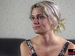 Public inked and pierced slut facesitted and fucked