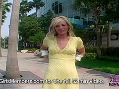 Wild Public Flashing With Hot Blonde Super Freak