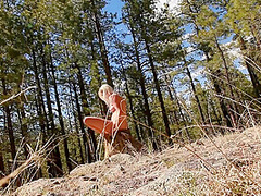 David-nudes - Tatyana Naked Outdoor Exercise