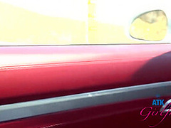 Mazy Myers - Innocent Amateur Girl Giving Head In Car Pov