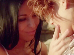 Redhead Sister Is Disturbing Her Little Sis Just To Have Sex With Her And Eating Her Pussy Smoothly