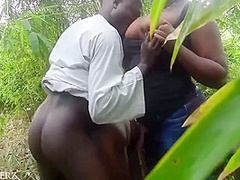 Two Sin Stepsisterz Caught Fucking The Unknown Hausa Man Being A Stranger In The Community 10 Min