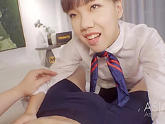 Trailer- Picking Up Girls Randomly On Street Ep.9 - Flight Attendant-mdag-0009