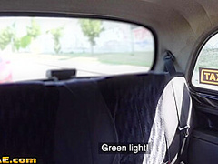 Cab driver busty MILF IR fucked outdoor by BBC customer