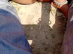 Indian Village Bhabhi Pissing Sex Outside With Her Bf