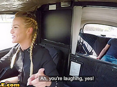 Public fucked cab driver drilled outdoor by customer