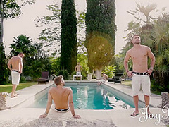 Bends Over For Doggystyle Fucking And Takes Messy Cumshot Over Her Ass With Alexa Tomas