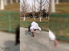 Outdoor Flexible Fun - Watch4Fetish
