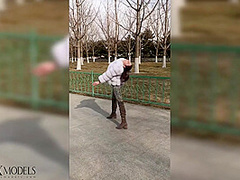 Outdoor Flexible Fun - Watch4Fetish