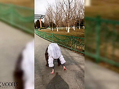 Outdoor Flexible Fun - Watch4Fetish