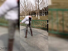Outdoor Flexible Fun - Watch4Fetish