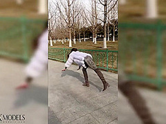 Outdoor Flexible Fun - Watch4Fetish