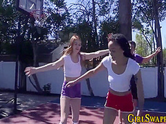Black Stepteen Slammed - Julie Kay And Maya Kendrick