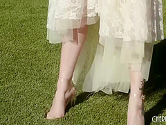 Gives A Hot Wet Blowjob To He Titty Fucks Her Big Natural Boobs - Jay Romero And Skye Blue