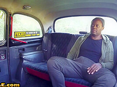 Faketits cabdriver IR fucked outdoor in the cab by customer