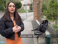 Spanish Babe In Tight Dress Fucked Outside 12 Min