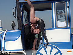 Silver Contortion Goddess - Watch4Fetish