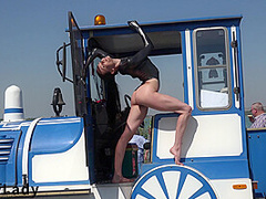 Silver Contortion Goddess - Watch4Fetish