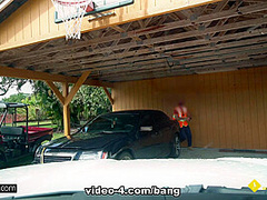 Gabriela Lopez gets a free repair after fucking the mechanic - BangRoadsideXxx