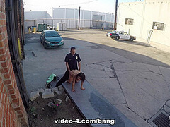 Penelope Reed fucks the cop that saves her from being mugged - ScrewTheCops