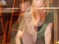Naughty Nip-Slip - DownblouseJerk
