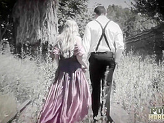 Old School Movie Star Jerks Her Way Out Of Silent Flick - Christie Stevens