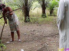 This One Loud Bbw, Ebuka My Step Brother Wife Caught Fucking In The Bush While Fetching Firewood With Stranger,(softkind Fucksy African Pornstar Fucking People Wife The Bush) 11 Min