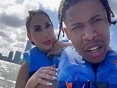 Klaps On A Jetski Teaser 7 Min - Lil D And Valerie Kay