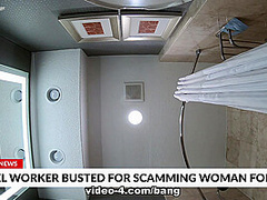 Natalie Knight is blackmailed with hidden camera footage at a hotel - BangFakeNews