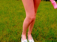 Backyard Striptease