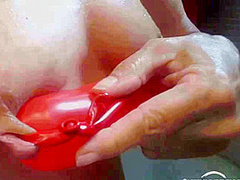 Nippleringlover Horny Milf Spreading Pierced Pussy Hot Asshole Pinching Pierced Nipples At Beach