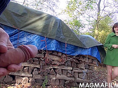 Fucking My Girlfriend Outside In The Forest