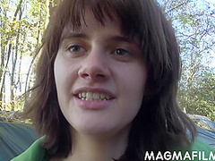 Fucking My Girlfriend Outside In The Forest