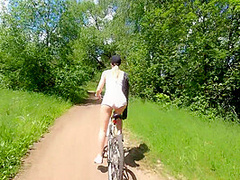 Molly Kelt And Bea C - Cycling Leads To Unexpected Sex On The