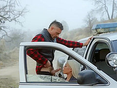 Shameless Police Milf Breathtaking Xxx V With Charles Dera And Bridgette B