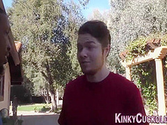 Chloe Couture - Cuckolding Babe Outside Dribbles Cum