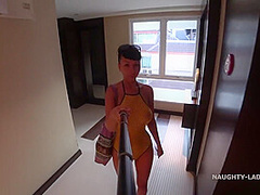Naughty Lada - Mesh Swimsuit