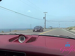 Pearl Sage - Hairy Babe On A Car Ride Getting Felt And Played With Gfe Pov