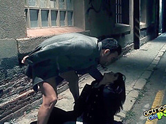 Savage Force Sex In The Street With Lara Tinelli