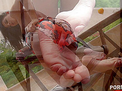 Sultry Sexy Sensation - Serbian Beauty Sucks Her Toes - PornWorld