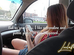 My First Time Flashing My Tits And Pussy On The Street - Leela Moon