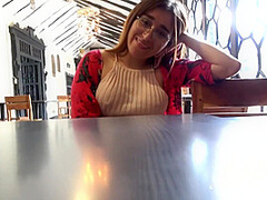 My First Time Flashing My Tits And Pussy On The Street - Leela Moon