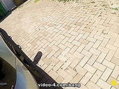 Stacy fucks the mechanic so he will fix her car ASAP - BangRoadsideXxx